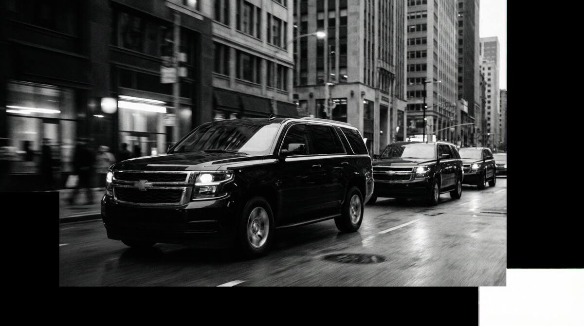 Executive motorcade